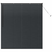 Vidaxl venetiaanse jaloezie zwart 175 x 160 cm 25 mm aluminium - afbeelding 2