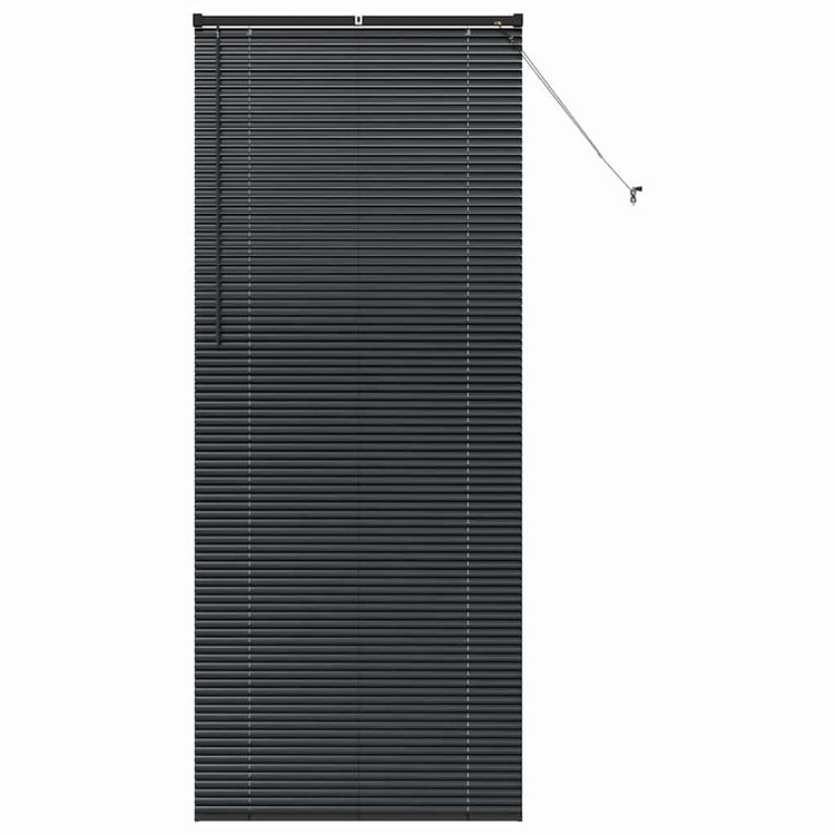 Vidaxl venetiaanse jaloezie zwart 220 x 95 cm 25 mm aluminium