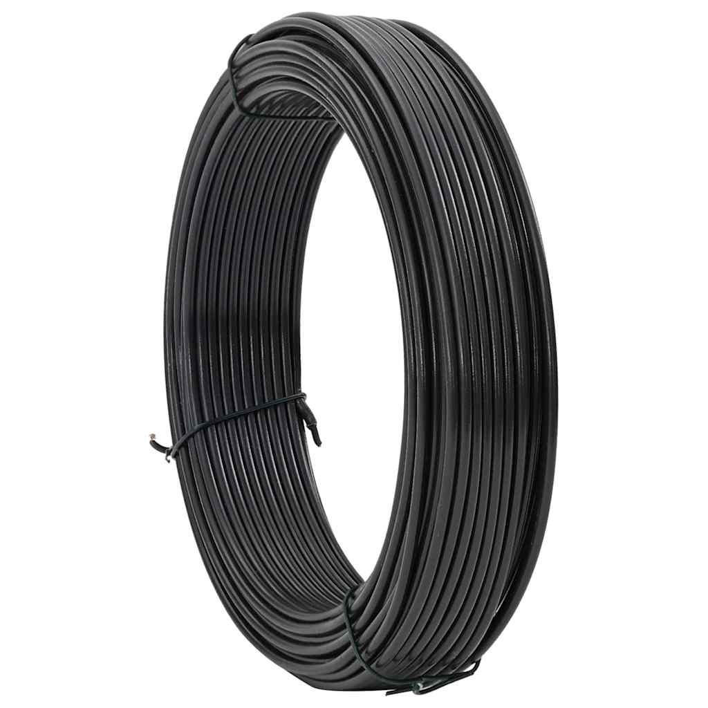 Vidaxl hek binddraad antraciet 80 m pvc