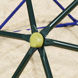Vidaxl klimdome voor kinderen blauw 6ft zonder slide staal - afbeelding 3