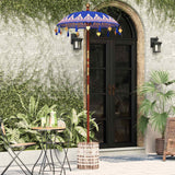 Vidaxl balinese parasol met basis blauw 95 x 95 x 260 cm - afbeelding 3