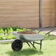 Vidaxl vervanging voor kruiwagenlade zilver 80 x 60 x 25 cm - afbeelding 1