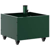 Vidaxl parasolvoet groen 45 x 45 x 45 cm staal