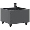 Vidaxl parasolvoet antraciet 45 x 45 x 45 cm staal