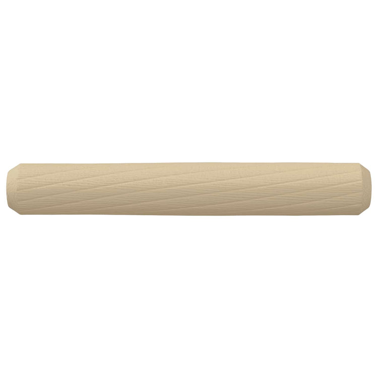 Vidaxl houten dowels 2 st bruin ø 8 x 50 mm massief hout