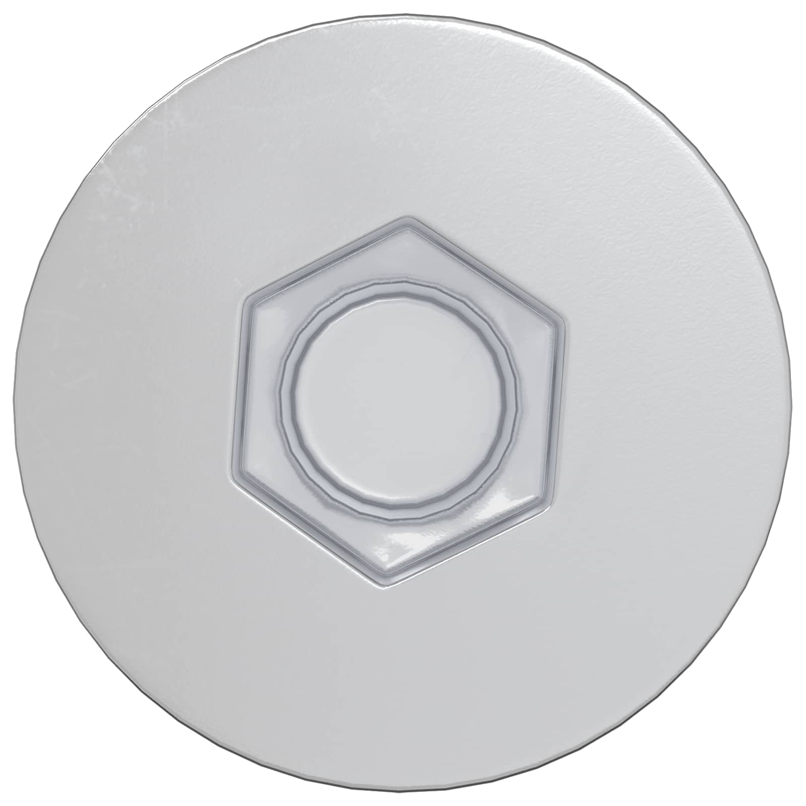 Vidaxl bevestigingsschroeven 2 pcs zilver ø7 x 50 mm metaal