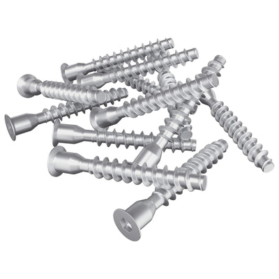 Vidaxl bevestigingsschroeven 2500 pcs zilver metaal