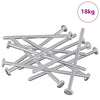 Vidaxl bout 800 pcs zilver m6 x 120 mm staal