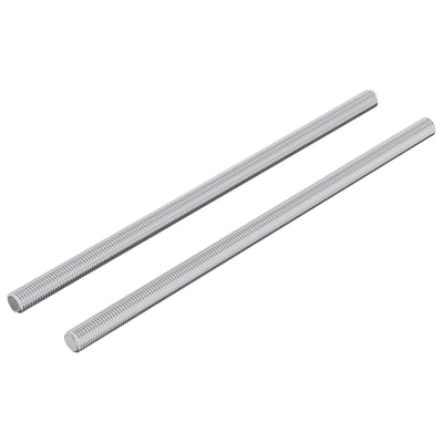 Vidaxl draadstaaf 2 pcs zilver 6 x 135 mm staal