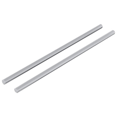 Vidaxl draadstaaf 2 pcs zilver 6 x 170 mm staal
