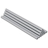 Vidaxl schroefdraadstangen 12 pcs zilver m6 x 120 mm metaal