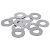 Vidaxl washers 12 pcs zilver 16 x 16 x 1,5 cm ijzer
