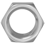 Vidaxl zeshoekige moer 12 st zilver m6 metaal - afbeelding 3