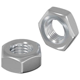 Vidaxl zeshoekige moer 2 st zilver m8 metaal - afbeelding 2