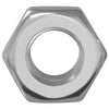 Vidaxl zeshoekige moeren 12 pcs zilver m8 ijzer
