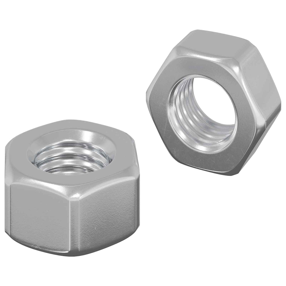 Vidaxl eikelnuts 2 pcs zilver 12,8 x 12,8 x 6,5 cm staal