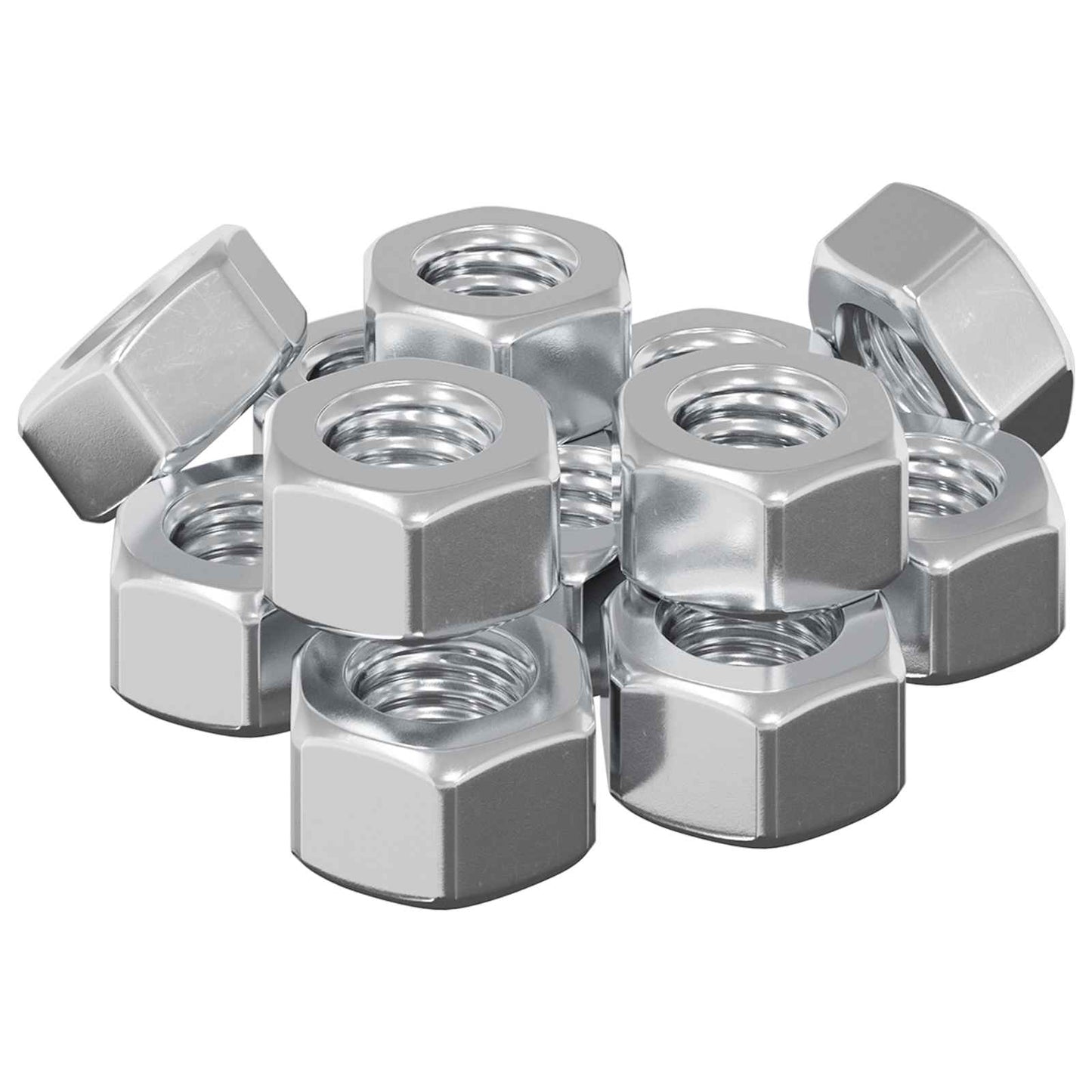 Vidaxl eikelnuts 3913 pcs zilver ijzer