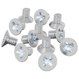 Vidaxl verzonken schroeven 32727 st zilver ijzer - afbeelding 2