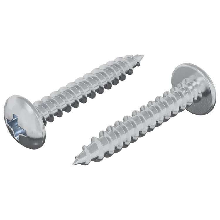 Vidaxl zelftappende nagel 2 st verzinkt 4 x 25 mm staal