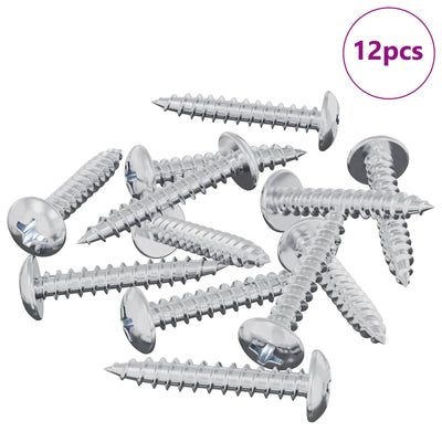 Vidaxl zelftappende nagel 12 st verzinkt 4 x 25 mm staal