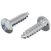 Vidaxl bout 2 pcs zilver m4 x 16 mm staal
