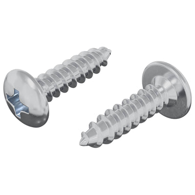 Vidaxl bout 2 pcs zilver m4 x 16 mm staal
