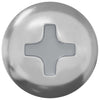 Vidaxl bout 2 pcs zilver m4 x 16 mm staal