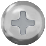 Vidaxl bout 12 st zilver m4 x 16 mm staal - afbeelding 3