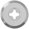Vidaxl slotmoer 3673 pcs zilver staal