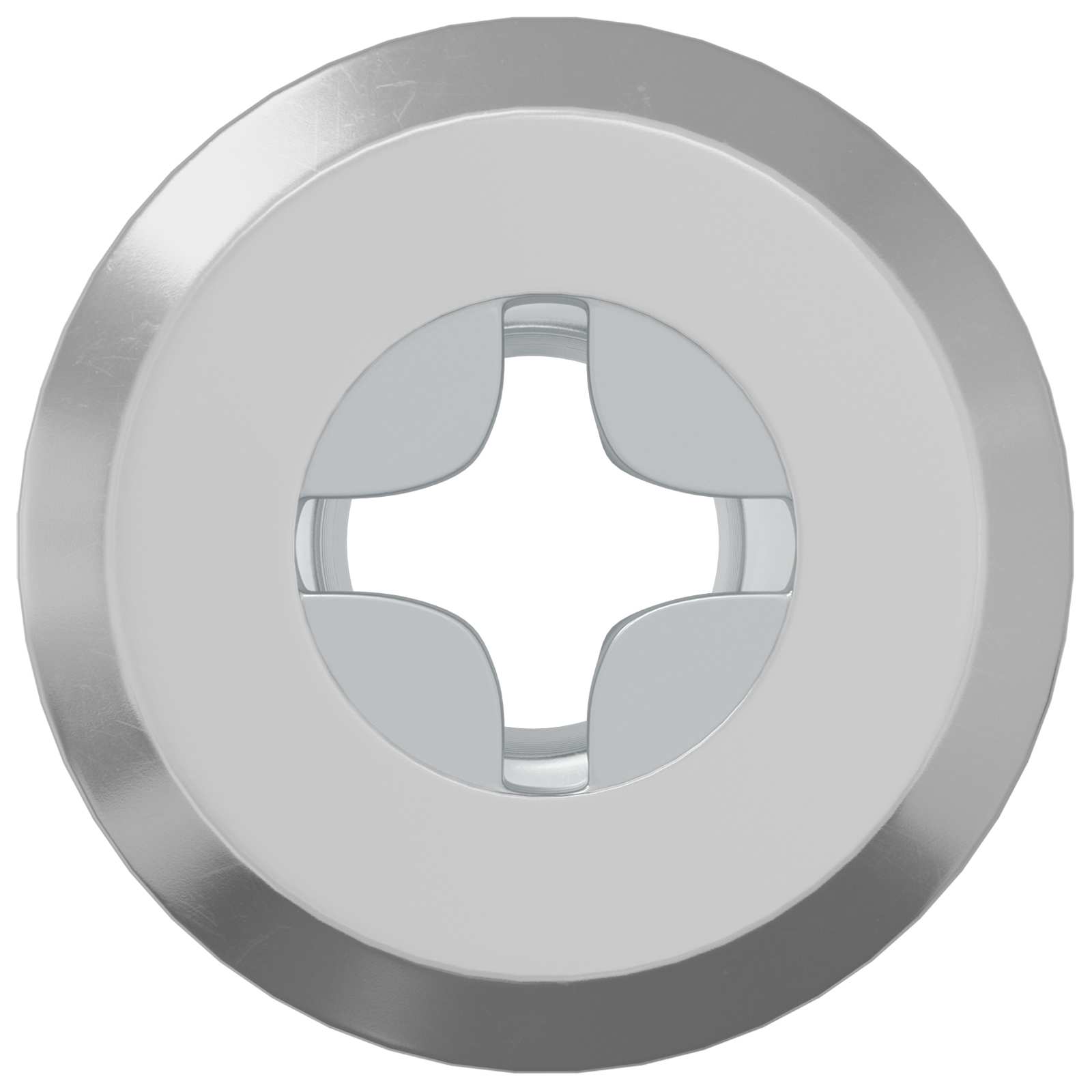 Vidaxl slotmoer 3673 pcs zilver staal