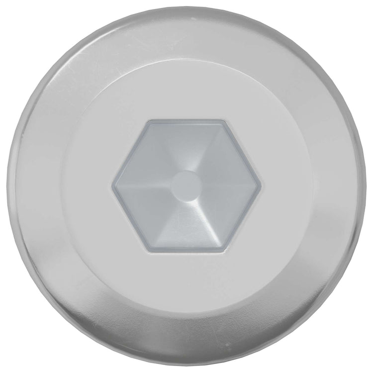 Vidaxl slotschroef effen 12 st zilver m6 x 12 mm staal
