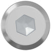 Vidaxl slotschroef effen 2 pcs zilver m6 x 30 mm staal