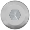 Vidaxl slotschroef effen 2 pcs zilver m6 x 35 mm staal