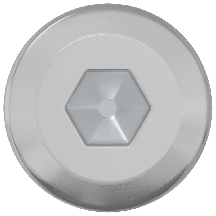 Vidaxl slotschroef effen 2 st zilver m6 x 35 mm staal