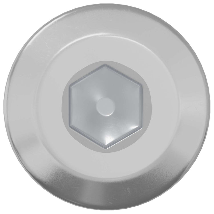 Vidaxl vergrendelingsschroef 12 st zilver m6 x 35 mm staal