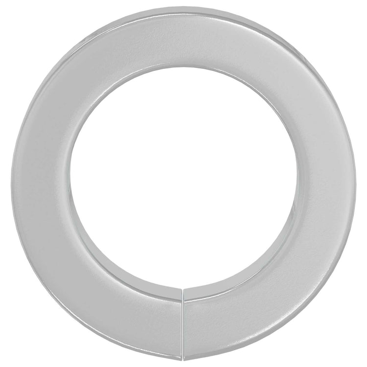 Vidaxl veer washer 2 st wit 13 x 1 mm ijzer
