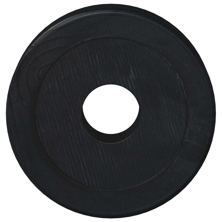 Vidaxl geschikt voor vlakke ringen 12 pcs zwart ∅15 x 3 mm