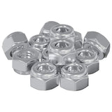 Vidaxl moer 12 pcs zilver m6 x 10 mm ijzer - afbeelding 2
