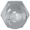 Vidaxl moer 12 pcs zilver m6 x 10 mm ijzer