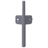 Vidaxl zachte sluitdempers 2 pcs grijs 125 x 47 x 15 mm pp