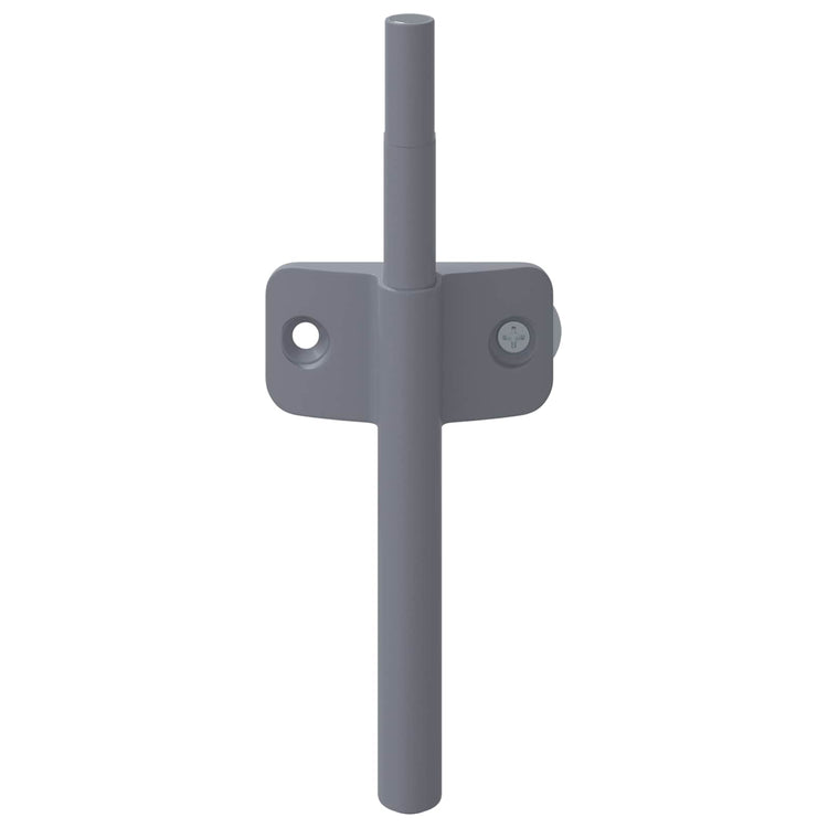 Vidaxl zachte sluitdempers 1161 st grijs 125 x 47 x 15 mm pp