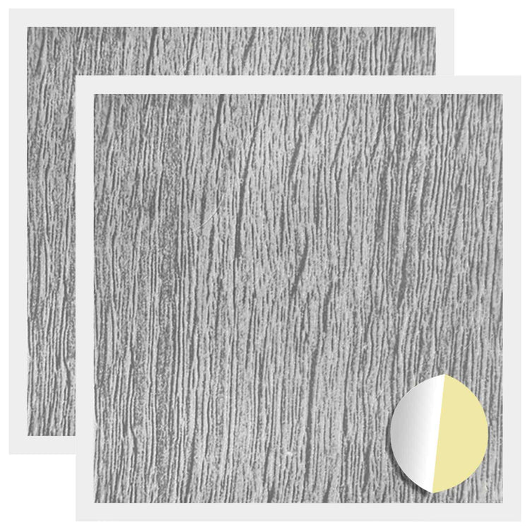 Vidaxl zelfklevende schroefhoes 2 st grijs sonoma ø 20 x 0,5 mm