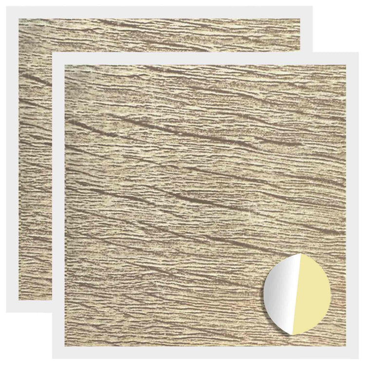 Vidaxl zelfklevende schroefhoes 2 st sonoma eiken ø 20 x 0,5 mm
