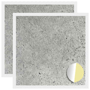 Vidaxl zelfklevende schroefhoes 2 st beton grijs ø 20 x 0,5 mm - afbeelding 2