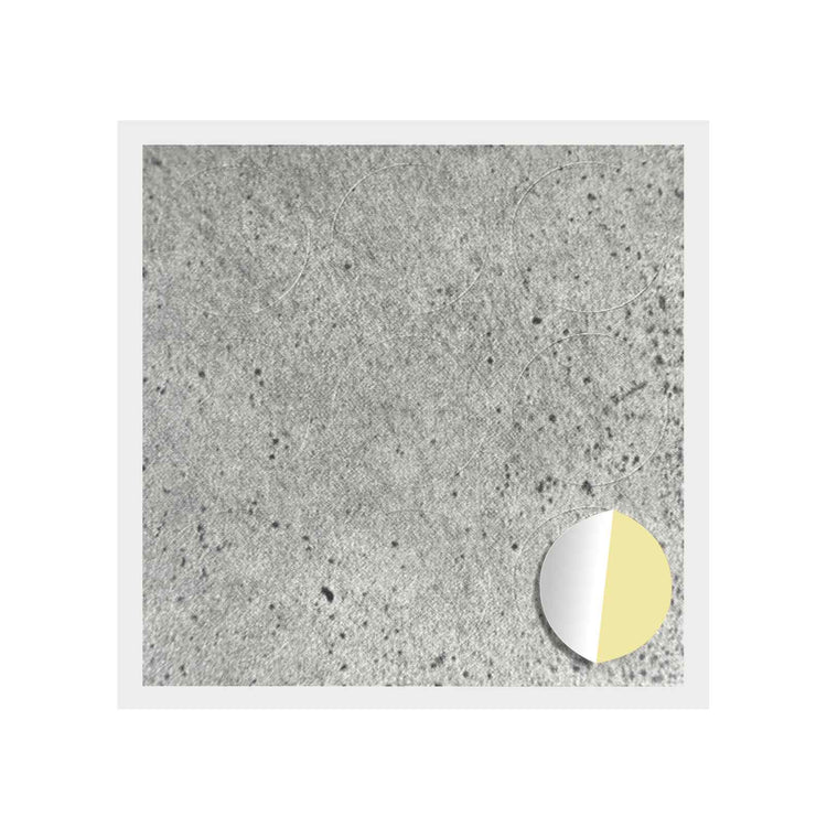 Vidaxl zelfklevende schroefhoes 12 st beton grijs ø 20 x 0,5 mm
