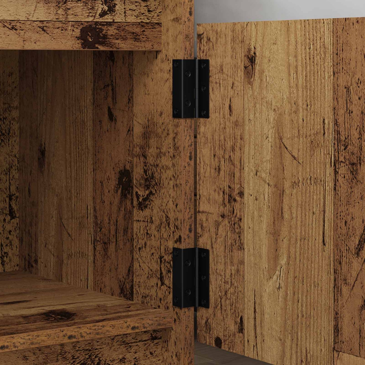 Vidaxl scharnier 2 pcs zwart 38 x 17 x 60 mm ijzer