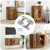 Vidaxl scharnier 2 pcs nikkel 85 x 52,5 x 9,5 mm ijzer