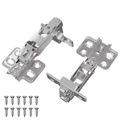 Vidaxl scharnier 2 st nikkel 139 x 64,1 x 10 mm ijzer