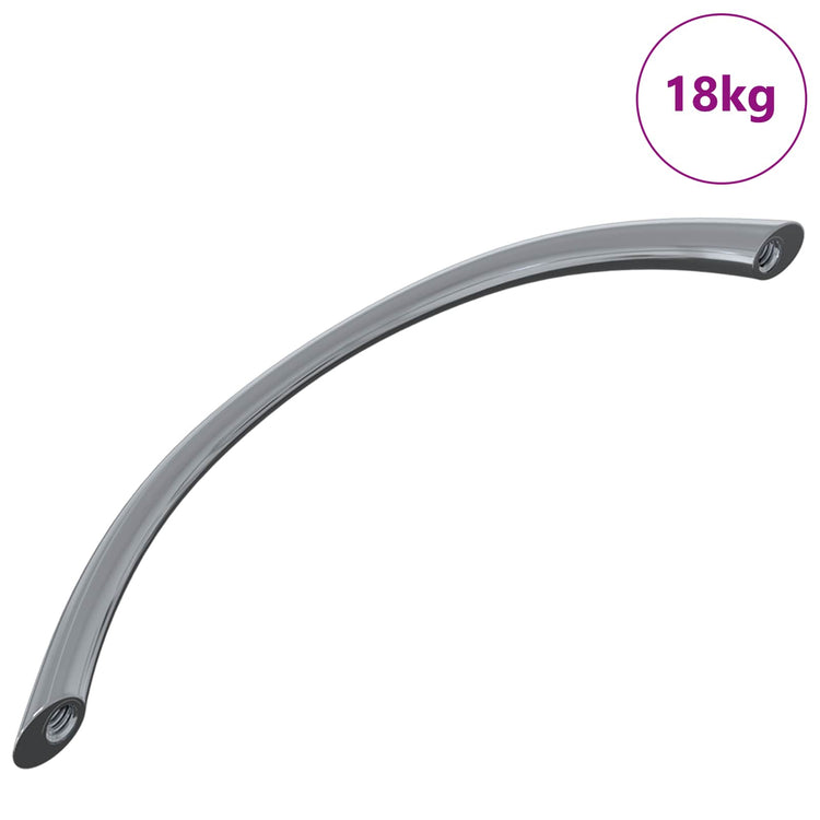 Vidaxl handvat 1385 st zilver 107 x 3.6 x 23 mm roestvrij staal
