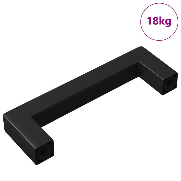 Vidaxl meubelhandgreep 530 st zwart 105 x 12 x 36 mm ijzer